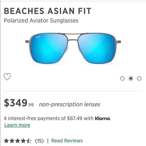 Maui Jim Beaches titanium frame. Exclusive Maui Invitational case. - Picture 9 of 10